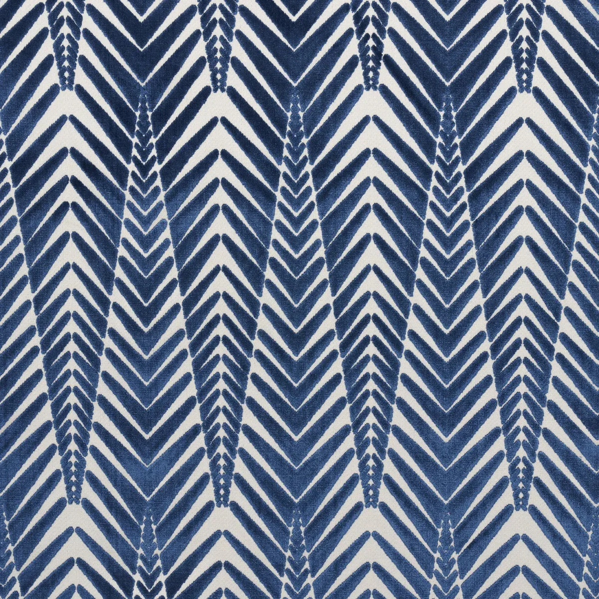 ZEBRA VELVET Fabric – SILVER BLUE | Schumacher | Wallpaper T ZEBRA VELVET fabric SILVER BLUE color by Schumacher