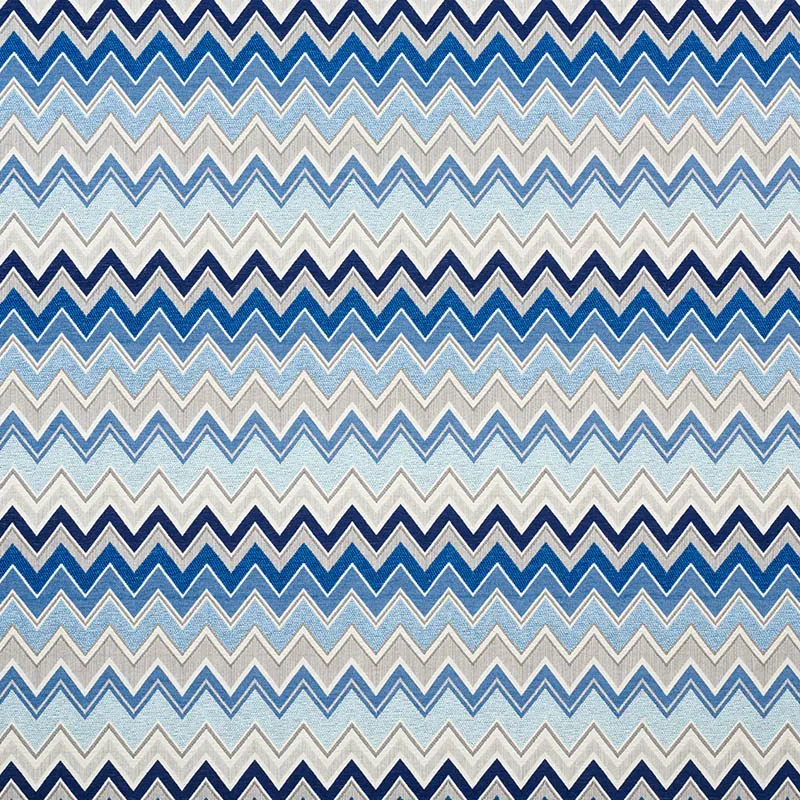ZENYATTA MONDATTA II fabric BLUE color by Schumacher