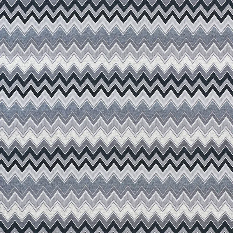 ZENYATTA MONDATTA II fabric CHARCOAL color by Schumacher