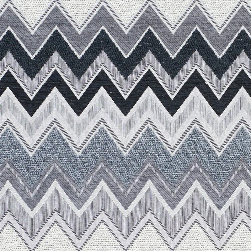 ZENYATTA MONDATTA II fabric CHARCOAL color by Schumacher