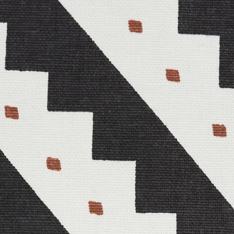 ZEPPELIN Fabric – BLACK | Schumacher | Wallpaper Twins ZEPPELIN fabric BLACK color by Schumacher