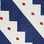 ZEPPELIN Fabric – BLUE | Schumacher | Wallpaper Twins ZEPPELIN fabric BLUE color by Schumacher