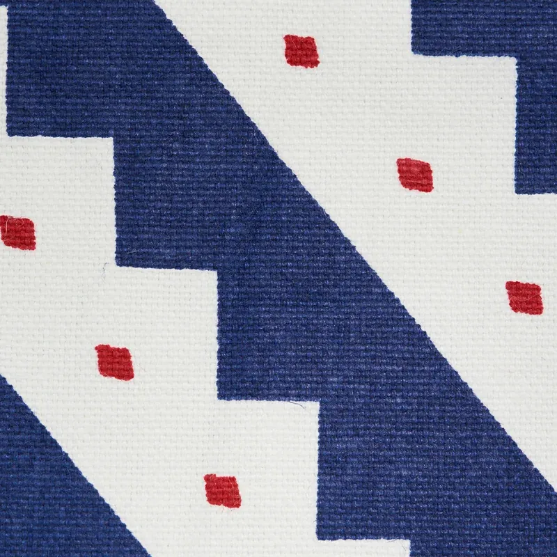 ZEPPELIN Fabric – BLUE | Schumacher | Wallpaper Twins ZEPPELIN fabric BLUE color by Schumacher