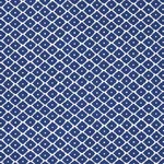 ZIGGURAT fabric BLUE color by Schumacher