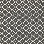 ZIGGURAT fabric CHARCOAL color by Schumacher