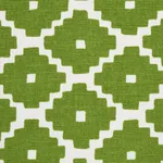 ZIGGURAT fabric GREEN color by Schumacher