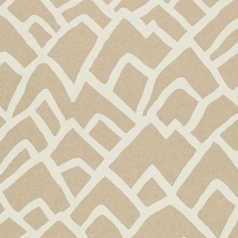 ZIMBA fabric NATURAL color by Schumacher