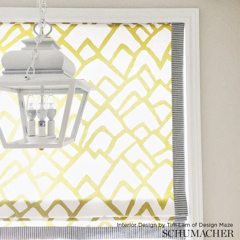 ZIMBA Fabric – SOFT CHARTREUSE | Schumacher | Wallpaper Twin ZIMBA fabric SOFT CHARTREUSE color by Schumacher