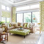 ZIMBA Fabric – SOFT CHARTREUSE | Schumacher | Wallpaper Twin ZIMBA fabric SOFT CHARTREUSE color by Schumacher