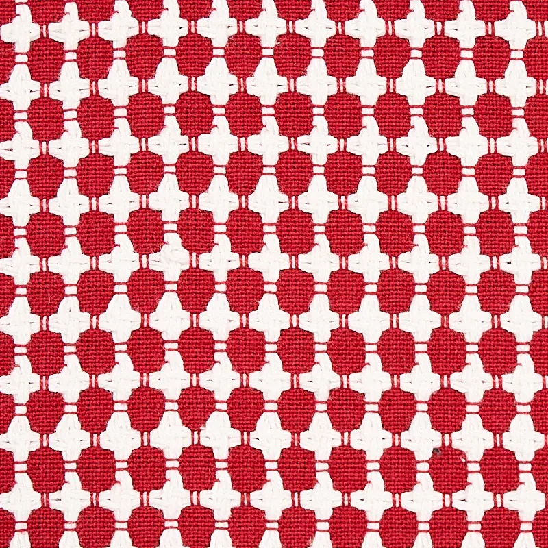 ZIPSTER Fabric – RED | Schumacher | Wallpaper Twins ZIPSTER fabric RED color by Schumacher