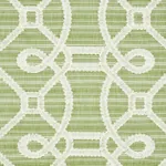 ZIZ EMBROIDERY Fabric – GREEN | Schumacher | Wallpaper Twins ZIZ EMBROIDERY fabric GREEN color by Schumacher