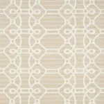 ZIZ EMBROIDERY Fabric – NATURAL | Schumacher | Wallpaper Twi ZIZ EMBROIDERY fabric NATURAL color by Schumacher