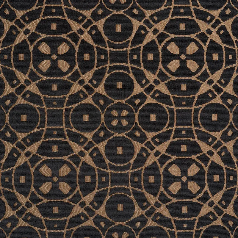 ZODIAC VELVET Fabric – ONYX | Schumacher | Wallpaper Twins ZODIAC VELVET fabric ONYX color by Schumacher
