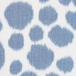 ZOE Fabric – BLUE | Schumacher | Wallpaper Twins ZOE fabric BLUE color by Schumacher