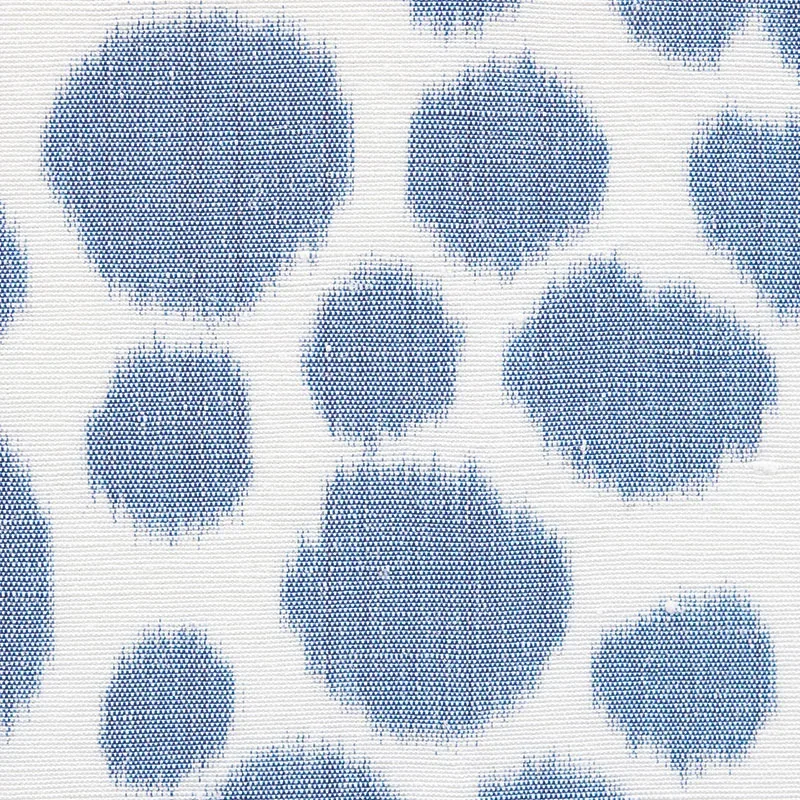 ZOE Fabric – BLUE | Schumacher | Wallpaper Twins ZOE fabric BLUE color by Schumacher