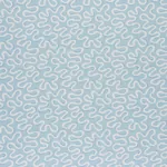 ZOELIE fabric AQUA color by Schumacher