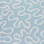 ZOELIE fabric AQUA color by Schumacher