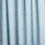 ZOELIE fabric AQUA color by Schumacher