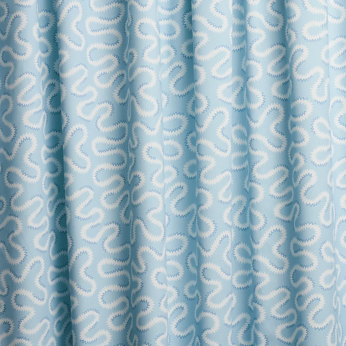 ZOELIE fabric AQUA color by Schumacher
