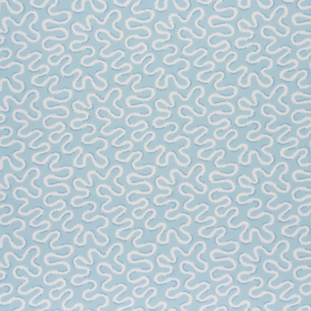 ZOELIE fabric AQUA color by Schumacher