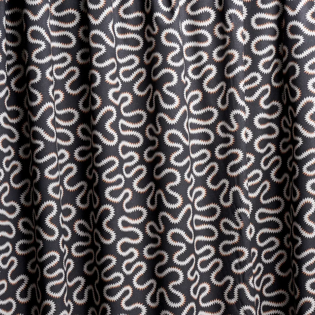 ZOELIE Fabric – CARBON | Schumacher | Wallpaper Twins ZOELIE fabric CARBON color by Schumacher