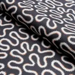 ZOELIE Fabric – CARBON | Schumacher | Wallpaper Twins ZOELIE fabric CARBON color by Schumacher