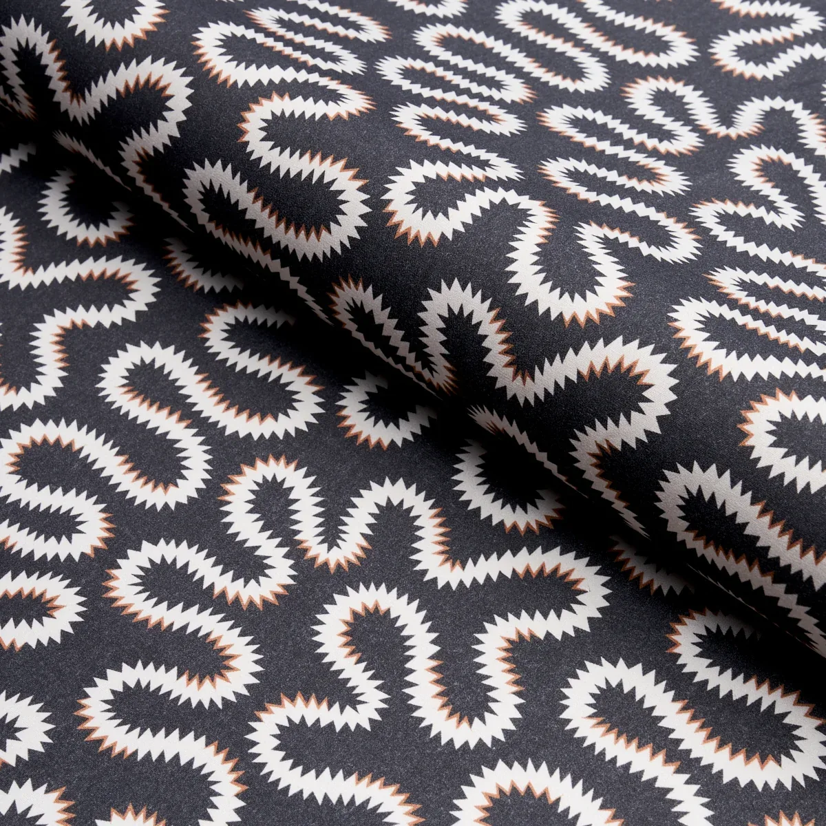 ZOELIE Fabric – CARBON | Schumacher | Wallpaper Twins ZOELIE fabric CARBON color by Schumacher