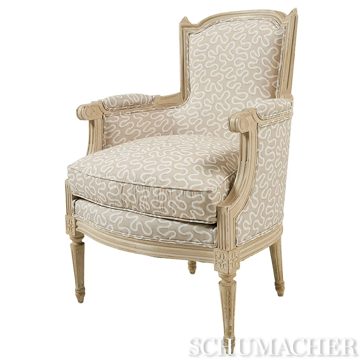 ZOELIE Fabric – NATURAL | Schumacher | Wallpaper Twins ZOELIE fabric NATURAL color by Schumacher