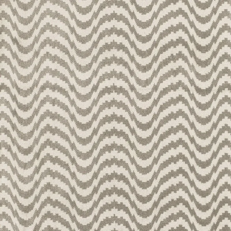 ZORIO VELVET fabric DRIFTWOOD color by Schumacher