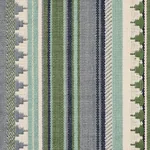 ZUNI STRIPE fabric AQUA color by Schumacher