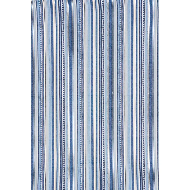 ZUNI STRIPE fabric BLUE color by Schumacher