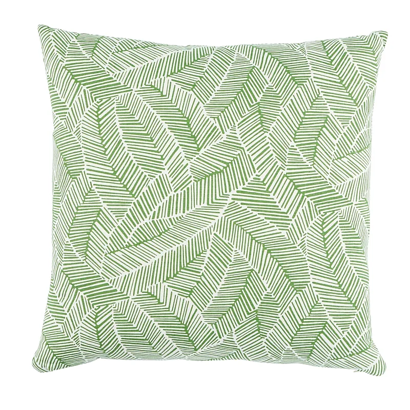 Schumacher Abstract Leaf Pillow in Leaf (SO17622106)