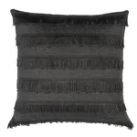Acadia Pillow - Charcoal Schumacher Acadia Pillow in Charcoal