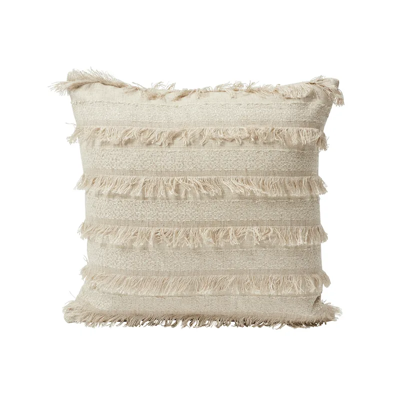Schumacher Acadia Pillow in Greige