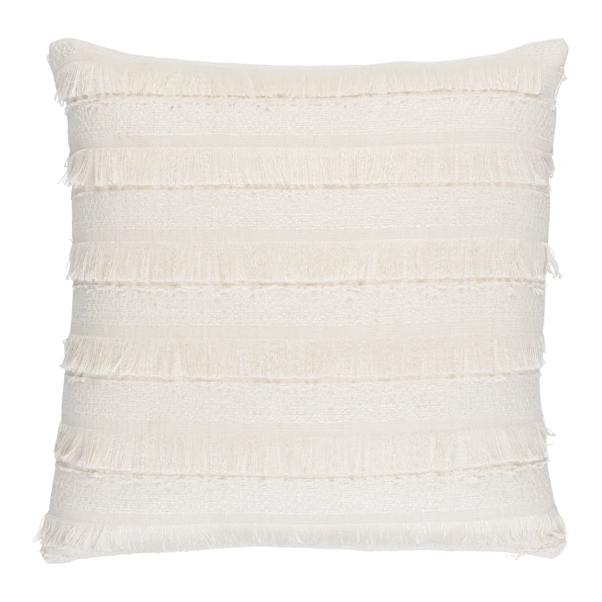 Schumacher Acadia Pillow in Ivory