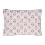 SO17936212 | Aditi Hand Blocked Print Pillow - Pink Schumacher Aditi Hand Blocked Print Pillow in Pink (SO17936212)