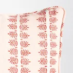 SO8052018 | Alva Hand Block Print Pillow - Blush Schumacher Alva Hand Block Print Pillow in Blush (SO8052018)