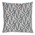 SO18164105 | Amero Pillow - Slate Blue Schumacher Amero Pillow in Slate Blue (SO18164105)