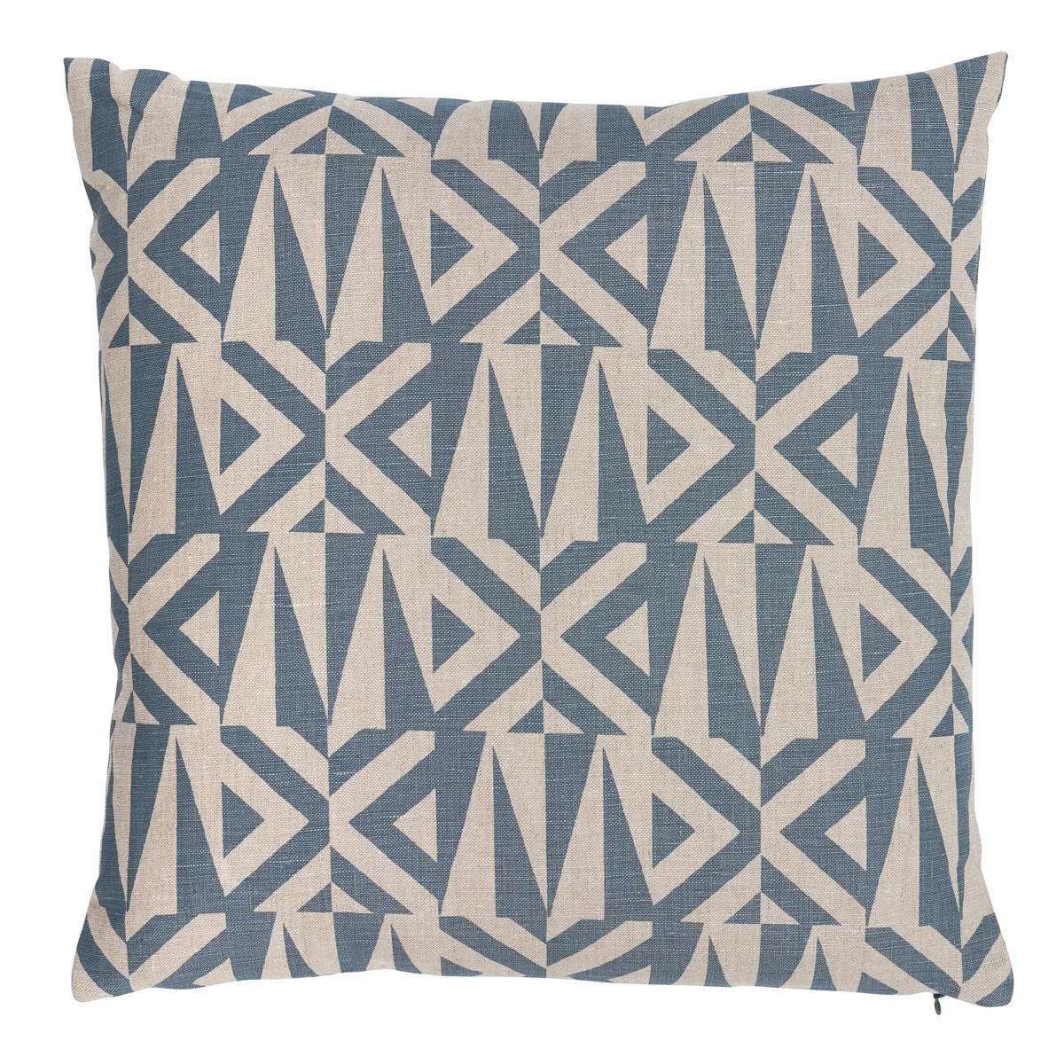 Schumacher Amero Pillow in Slate Blue (SO18164105)