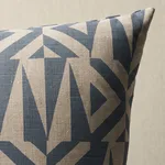SO18164105 | Amero Pillow - Slate Blue Schumacher Amero Pillow in Slate Blue (SO18164105)