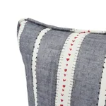 SO17694204 | Amour Pillow - Charcoal Schumacher Amour Pillow in Charcoal (SO17694204)