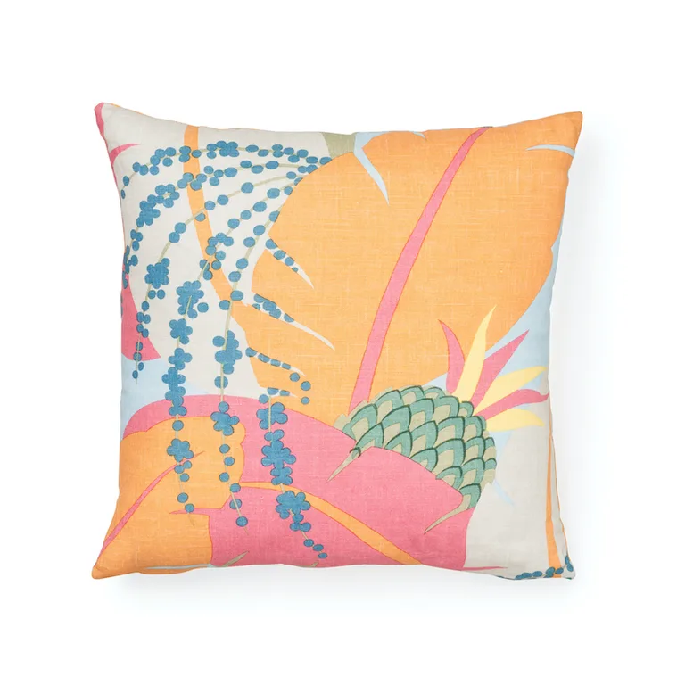 Schumacher Ananas Pillow in Tropical (SO17754004)