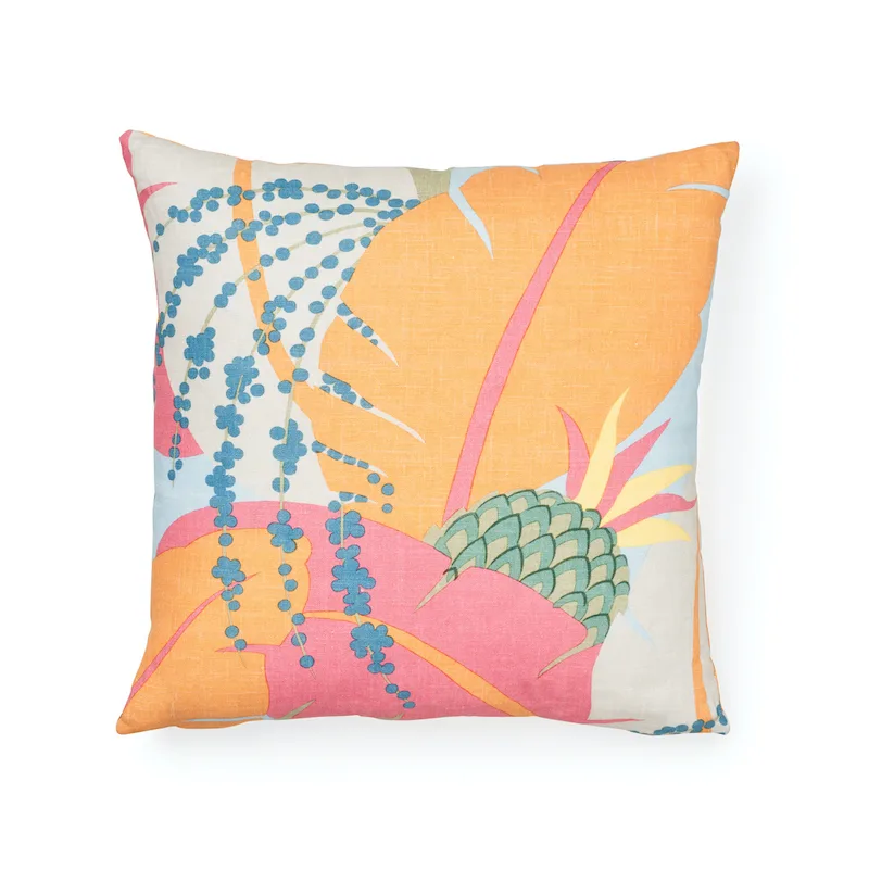 Schumacher Ananas Pillow in Tropical (SO17754004)