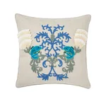 SO551004 | Anemone Pillow - Sea Schumacher Anemone Pillow in Sea (SO551004)