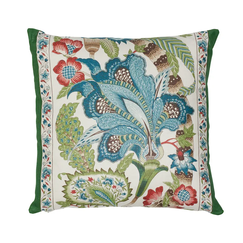 Schumacher Anjou Stripe Pillow in Multi (SO17852004)