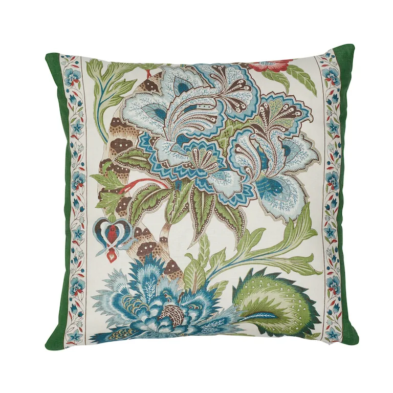 Schumacher Anjou Stripe Pillow in Multi (SO17852004)
