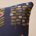 SO8197113 | Annika Floral Tapestry Pillow - Multi on Navy Schumacher Annika Floral Tapestry Pillow in Multi on Navy (SO8197113)