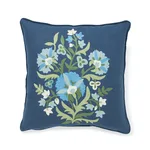 SO7574004 | Antalya Medallian Pillow Pair - Aegean Schumacher Antalya Medallian Pillow Pair in Aegean (SO7574004)