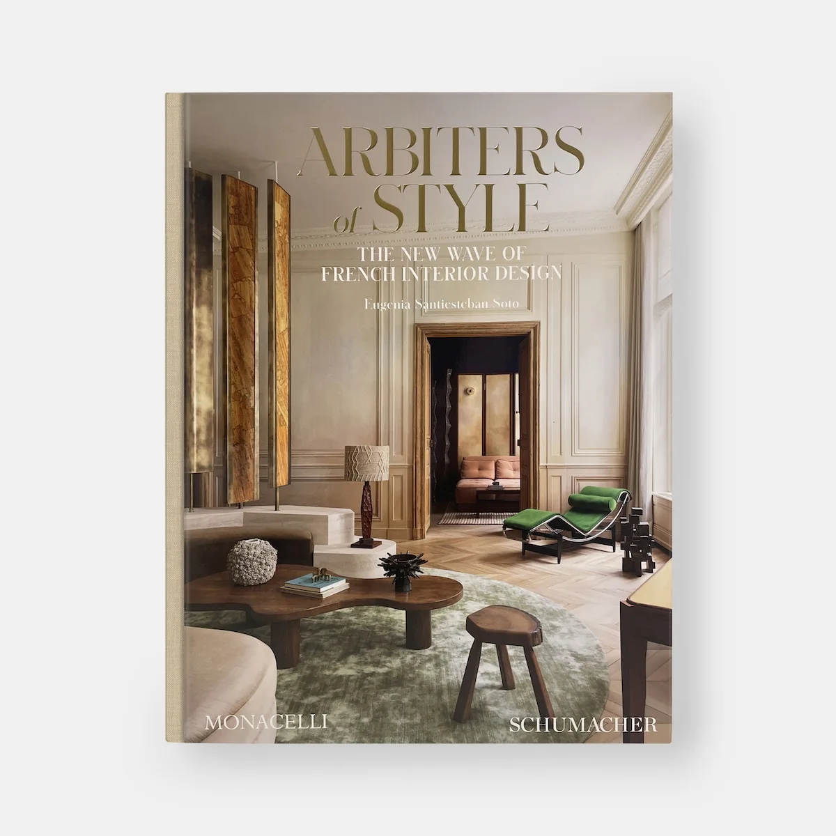 Schumacher Arbiters of Style pillow in Green & Gold (BAOS01)
