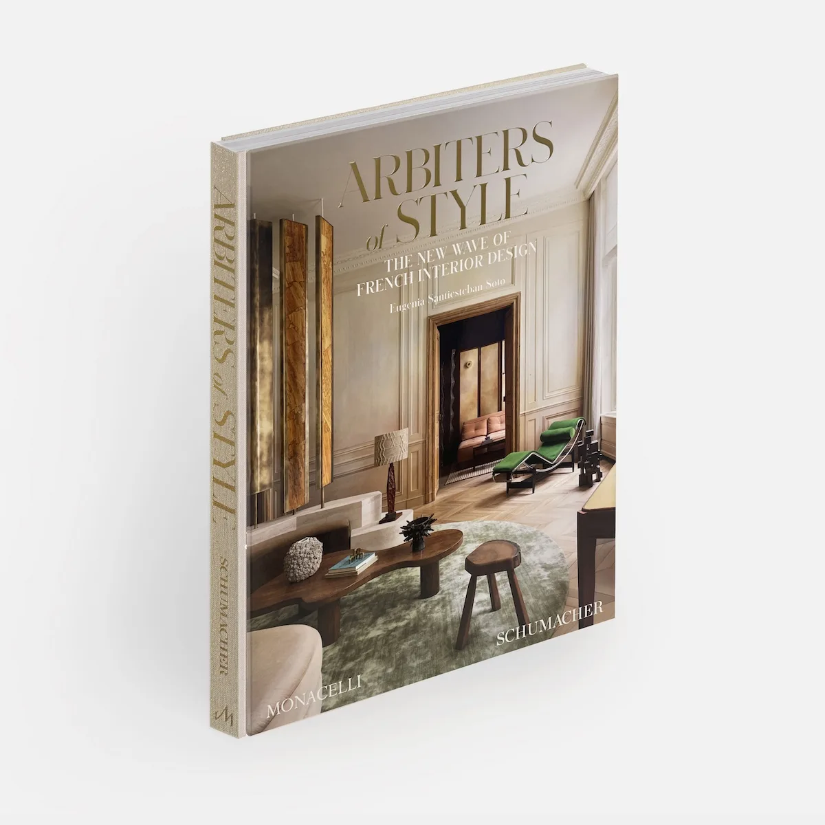 Schumacher Arbiters of Style pillow in Green & Gold (BAOS01)